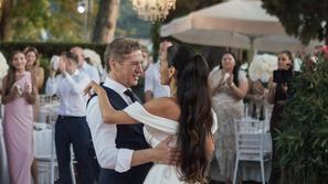 Robert Golob Tina Gaber poroka strunjan