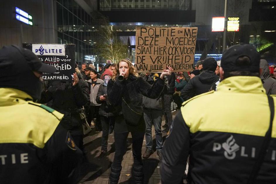 Protesti na Nizozemskem