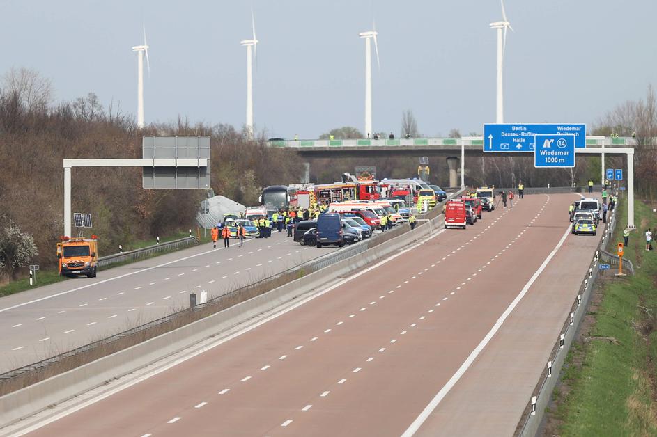 Nesreča avtobusa FlixBus v Nemčiji