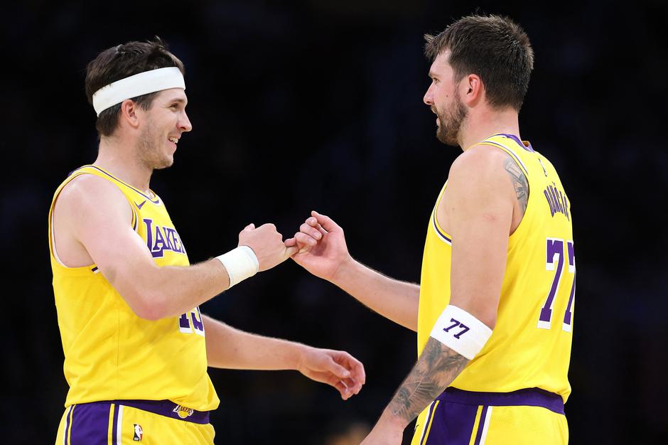 Austin Reaves in Luka Dončić | Avtor: Profimedia