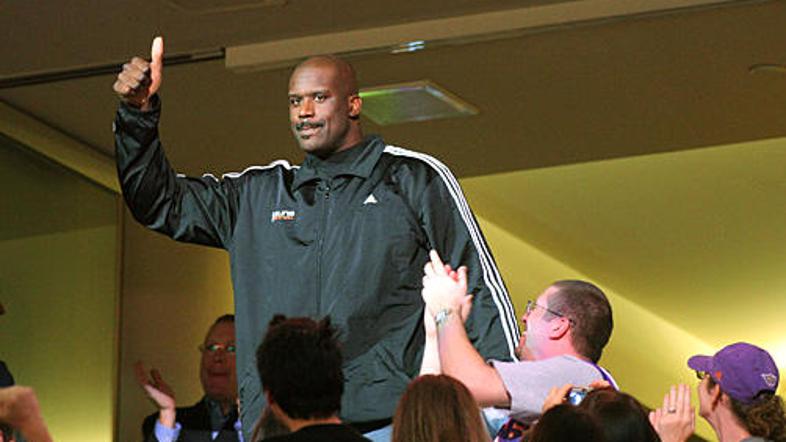 V sredo zvečer so v US Airway Centru navijači Phoenixa že pozdravili Shaquilla O