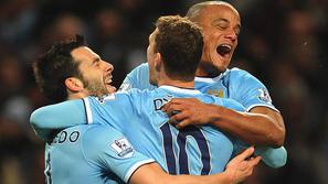 Džeko Negredo Kompany Manchester City Crystal Palace Premier League Anglija liga