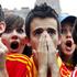 Navijači v Madridu: z dušo in srcem za špansko reprezentanco.