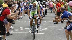 Capecchi je zmagovalec 18. etape, skupno vodi Contador. (Foto: Reuters)