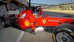 Ferrari je dobro pripravljen in mora biti. Če je na komu pritisk, je na njih. Dr