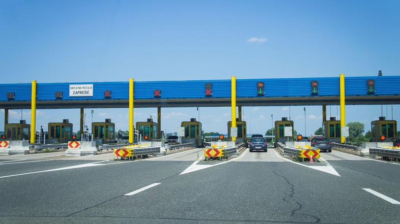 Hrvaška avtocesta cestninska postaja