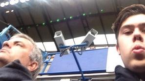 Buxton Mourinho Chelsea Cardiff Stamford Bridge tribuna