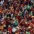 španija irska španski navijači Gdansk Euro 2012 Manolo El Bombo boben zastave tr