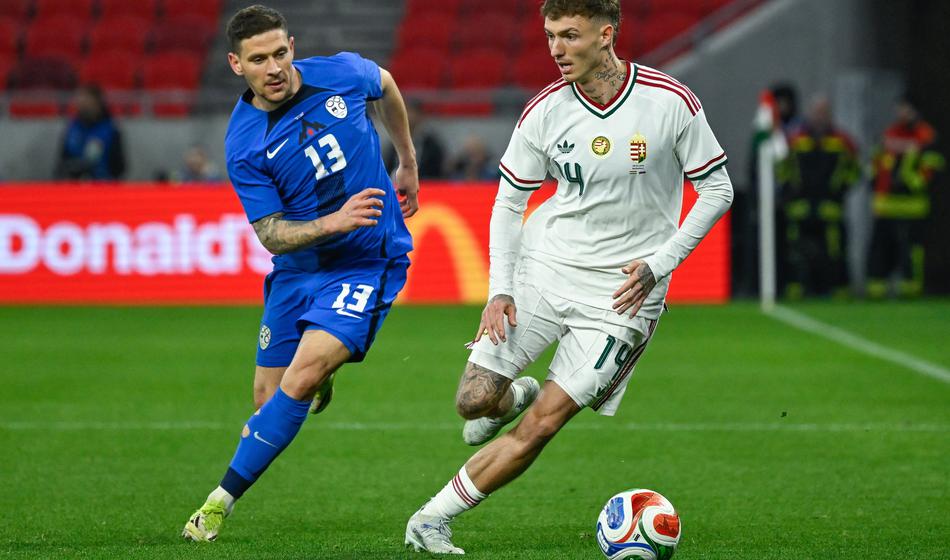 Slovenija dobro proti favoritom ob debiju Cesarja