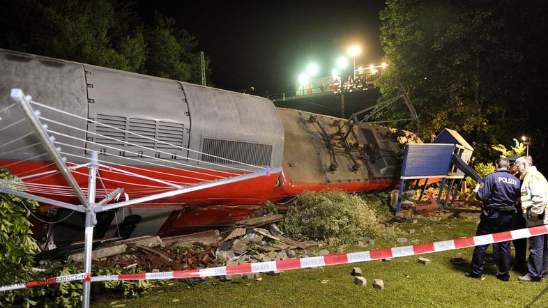 železniška nesreča, Nemčija