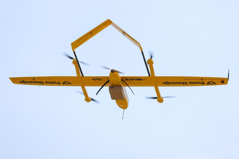 dostava dron Pošta Slovenije | Avtor: Pošta Slovenije