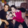 Alex Gernandt, odgovorni urednik revije Bravo, s pokojnim Michaelom Jacksonom le