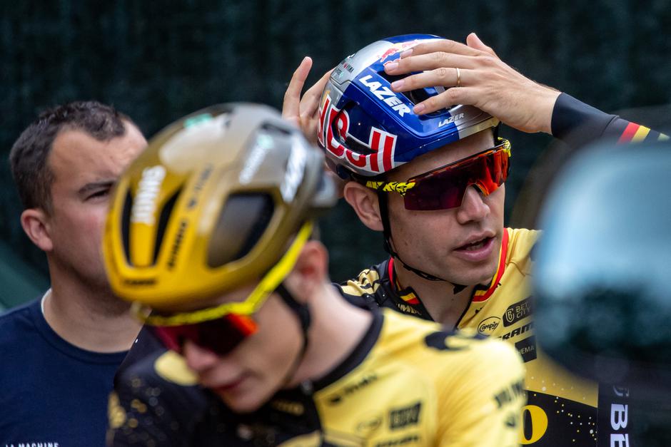 Jonas Vingegaard in Wout van Aert | Avtor: Epa