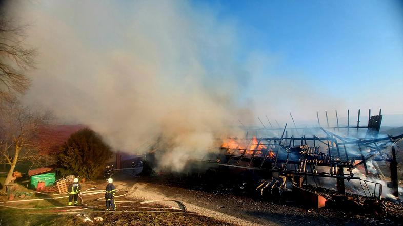 Požar pri Frankolovem