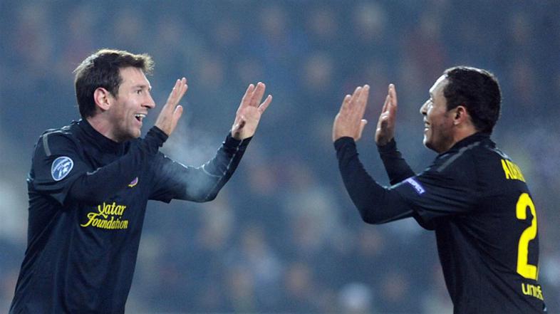 barcelona messi alves