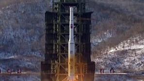 Izstrelitev rakete v Severni Koreji