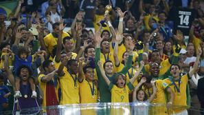 Thiago Silva Julio Cesar Brazilija Španija pokal konfederacij finale Rio de Jane