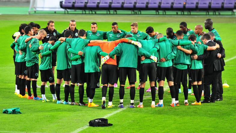 Sporting Lizbona Maribor Liga prvakov trening