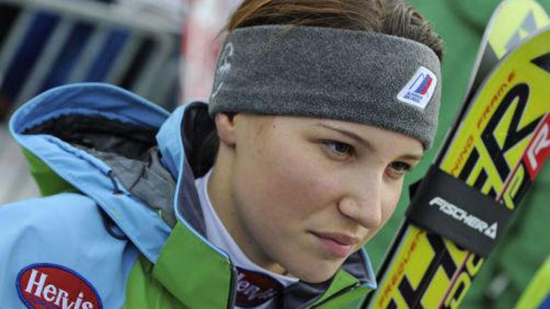 Mateja Robnik je v lanski sezoni osvojila 22. mesto v veleslalomskem seštevku sv