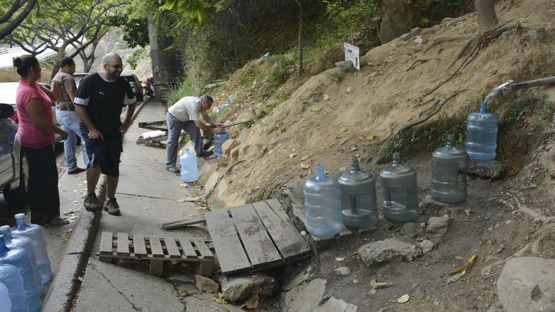 Razpad vodovodnega sistema v Venezueli