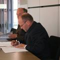 Jože Muhič je včeraj podpisal pogodbo o gradnji kanalizacije z družbo GPI Tehnik