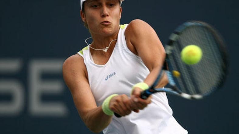 Katarina Srebotnik je bila uspešna tudi v drugem kolu kvalifikacij.