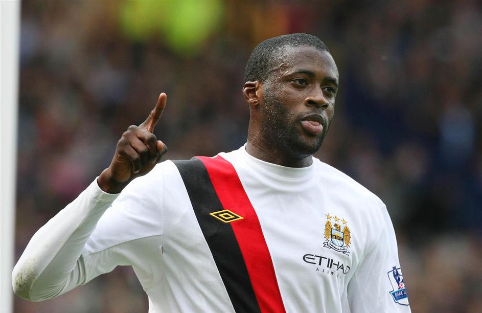 Yaya Toure gol zadetek veselje proslavljanje slavje proslava