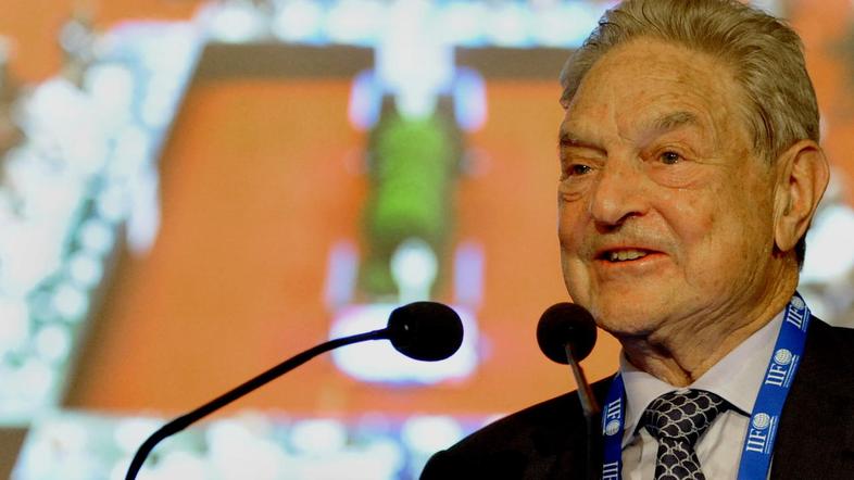 Milijarder George Soros svari pred nevarnostmi evra. (Foto: Epa)