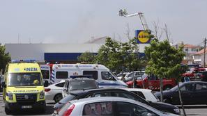 Strmoglavljenje letala na Portugalskem