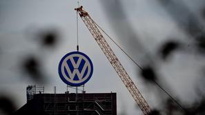 Volkswagen logo Wolfsburg