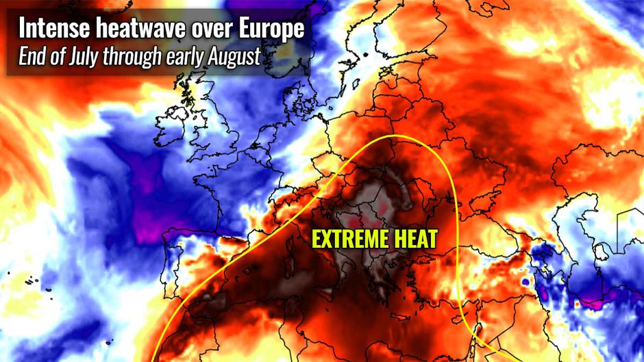 Najhujši vročinski val leta 2021 | Avtor: Severe Weather Europe