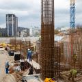 Gradbišče na železniški postaji Ljubljana