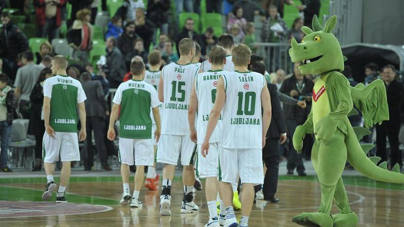 Union Olimpija Real Madrid Evroliga dvorana Stožice Salin Page Rannikko Rupnik