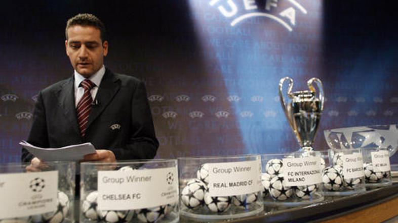 V Nyonu so izžrebali četrtfinalne in polfinalne pare nogometne Lige prvakov ter 