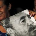 Fidel Castro, 85. rojstni dan, Kubanka s Castrovo sliko