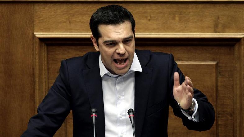 Zasedanje grškega parlamenta