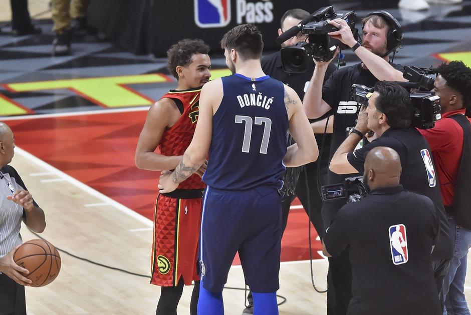 Trae Young in Luka Dončić | Avtor: Profimedia