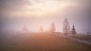 Hladno jesensko jutro