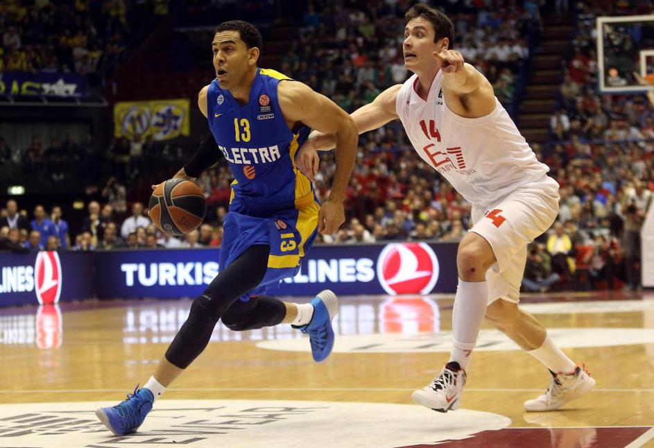 Kristjan Kangur David Blu Armani Jeans Maccabi Evroliga