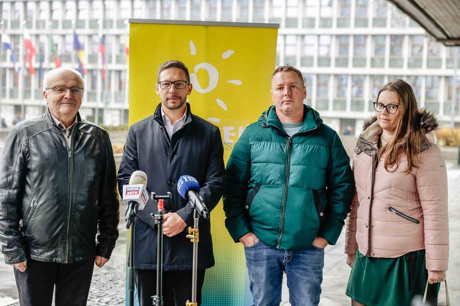 novinarska konferenca Zveze Sonček, Zveza Sonček | Avtor: Saša Despot