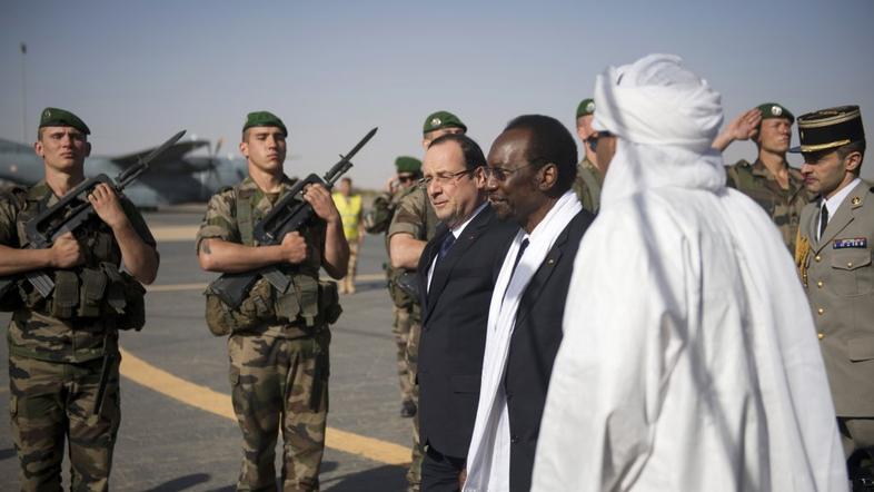 Francois Hollande Dioncounda Traore