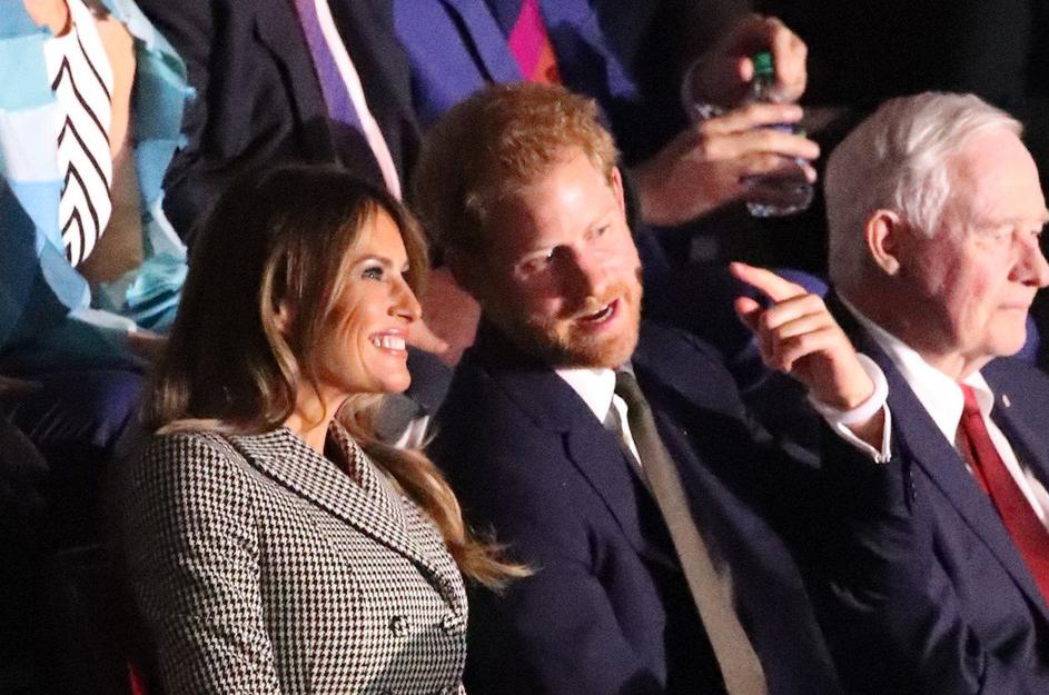 Melania Trump, princ Harry