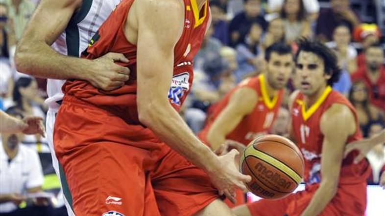 slovenija jagodnik gasol španija košarkarska reprezentanca