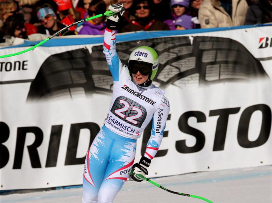 superveleslalom garmisch  anna fenninger