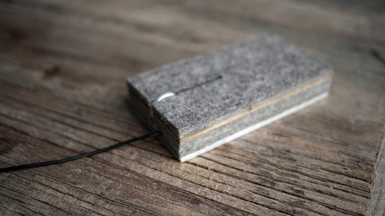 Miška Felt Mouse. Oblikovanje: Joey Roth.