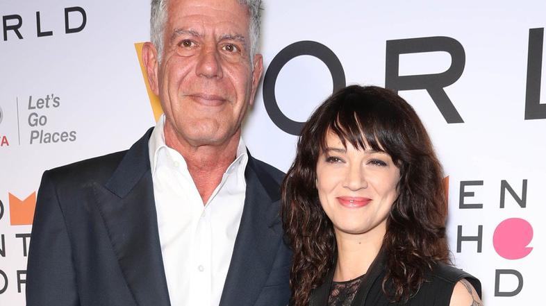 anthony bourdain, asia argento