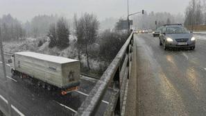 Zimske razmere vožnje ne ovirajo več.