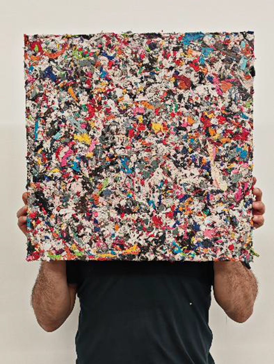 KnofTEX izolativna akustična plošča iz odpadnega tekstila | Avtor: KNOF