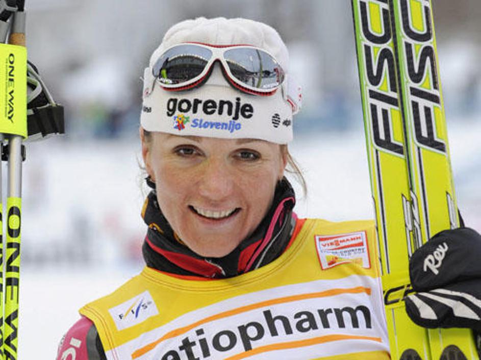 Petra Majdič je bila lani v skupnem seštevku svetovnega pokala druga.