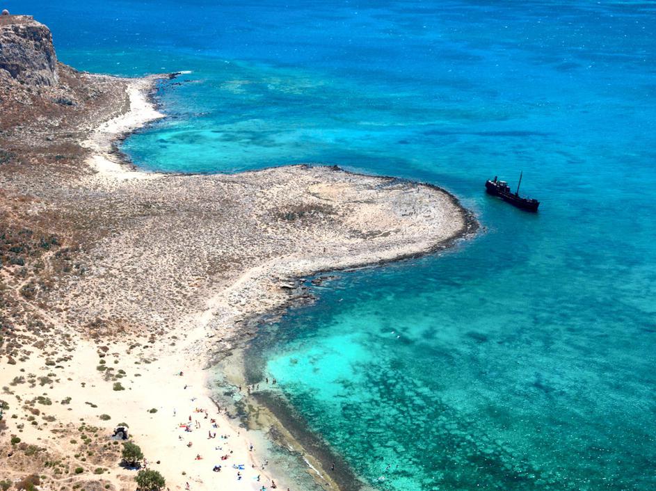 Zaliv Balos, Kreta, Grčija